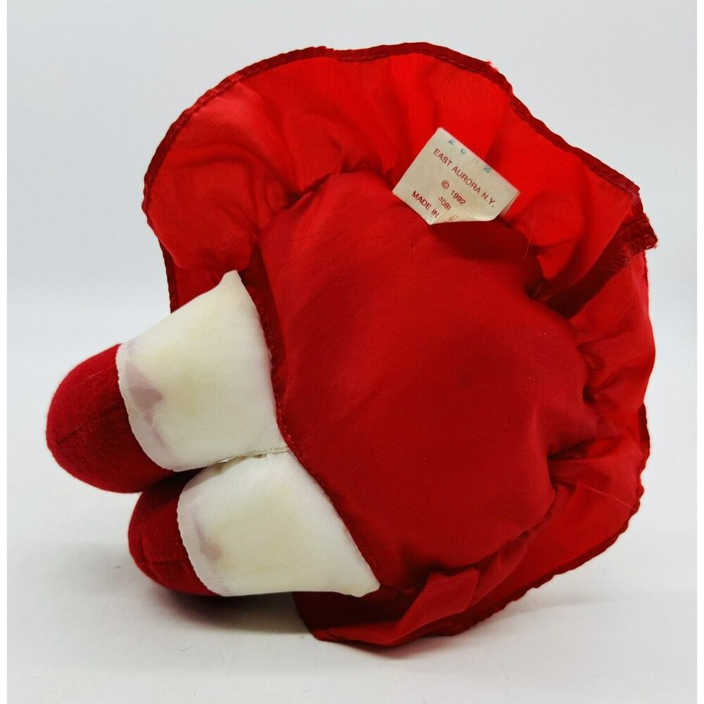 Fisher Price Puffalump Kids Christmas Girl Plush Doll Vinyl Face Vintage 1992 - Picture 5 of 6
